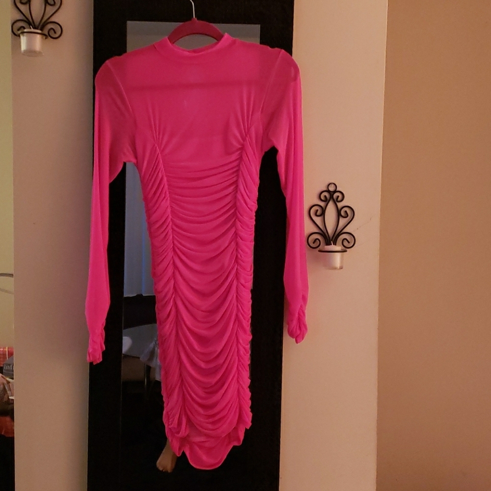 Neon Pink Dress